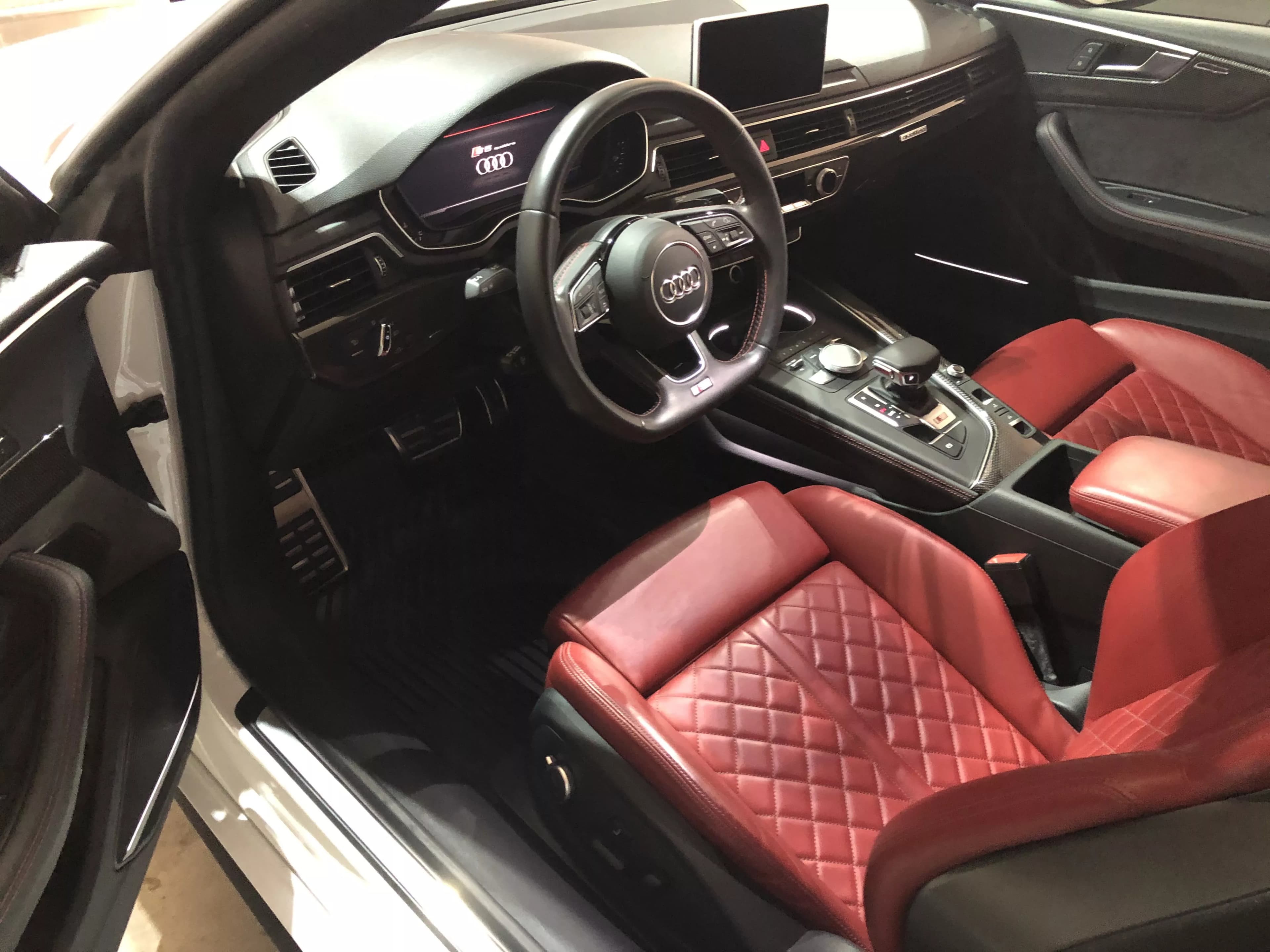 After Audi Interior Detail